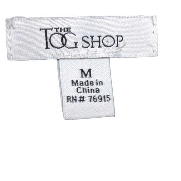 The Tog shop wool blend blazer cardigan checkered button front M - Picture 3 of 6